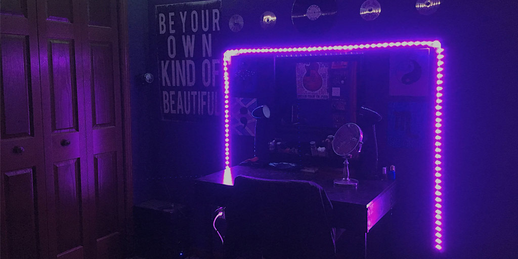 How-to-Make-Black-Light-With-Led-Lights-Tiktok