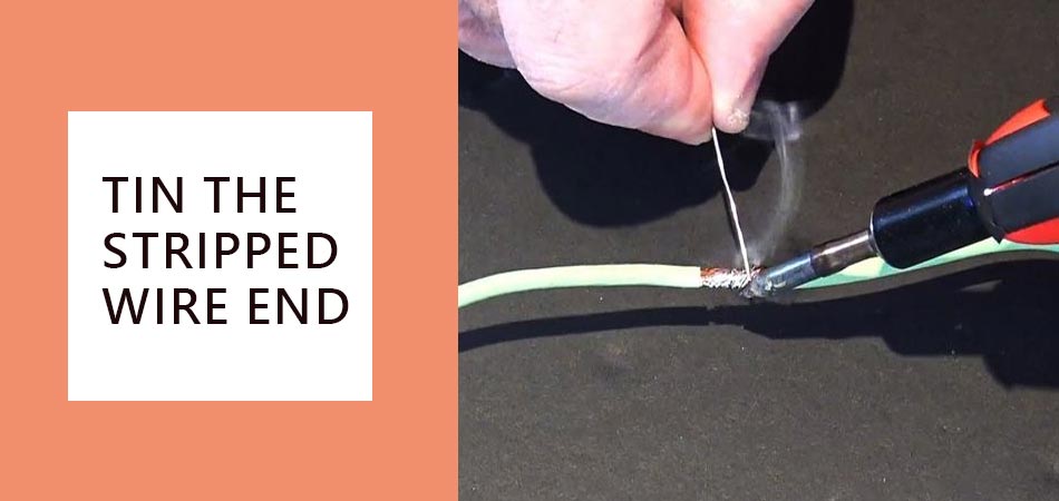 Tin-the-Stripped-Wire-End