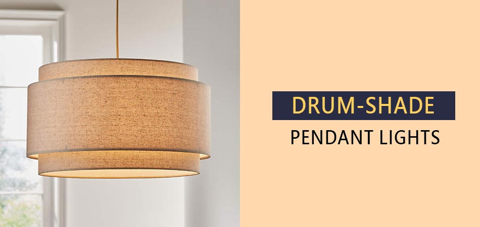 Drum-Shade-Pendant-Lights