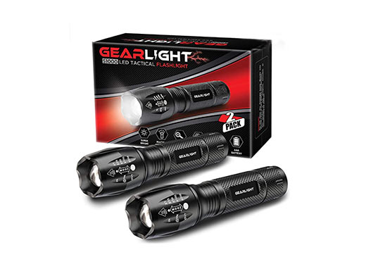 GearLight-LED-Zoomable-Tactical-Flashlights