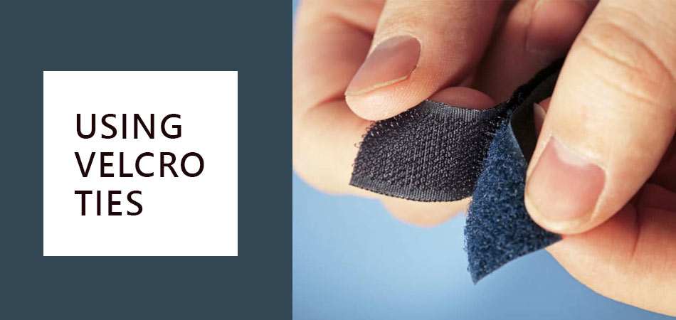 Using-Velcro-Ties