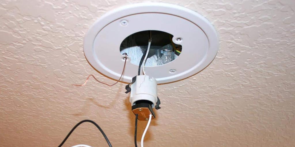 How to Fix Hole in Ceiling From Light Fixture - [10 Easy Steps]