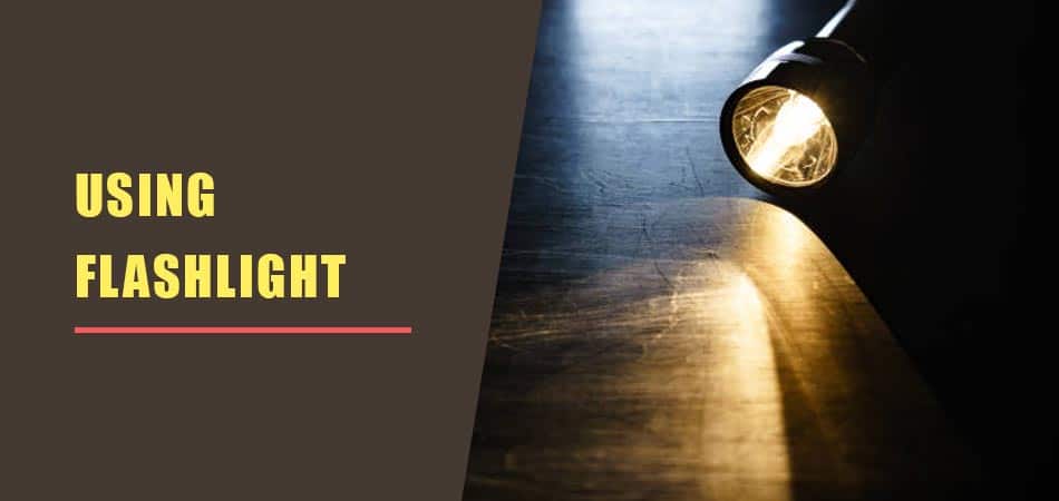 Using-Flashlight